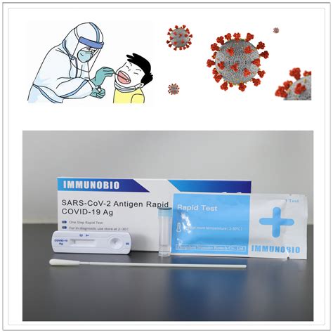 Pei Bfarm Immunobio Antigen Nasal Swab Test Kit Antigen Saliva Rapid