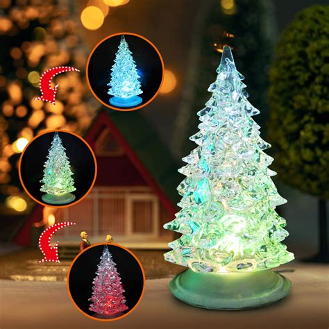 Tarmeek Table Top Christmas Tree With Multicolor Lights Inch Mini