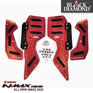 Jual Bordes Alas Kaki PNP All New Nmax 2020 Black Diamond CNC Jakarta