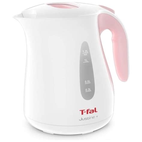 T Fal Electric Kettle Justin Plus 490 12l Pink Ko4907jp Electric