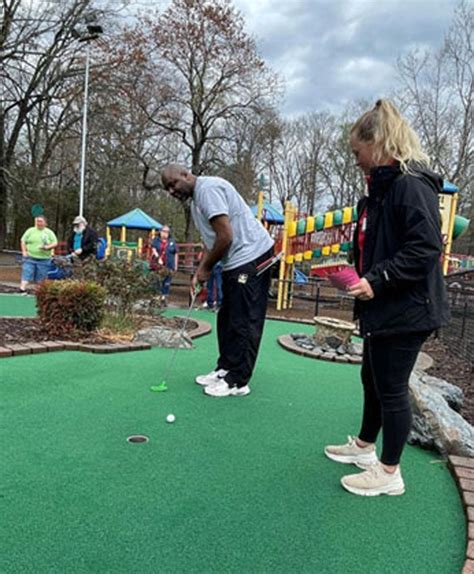 Mini Golf Tourney For Visually Impaired Held At Dan Nicholas Park