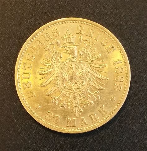 Deutsches Reich Mark Gold Kaiser Wilhelm Preussen Aurum