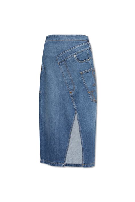 Jw Anderson Denim Skirt Women S Clothing Vitkac