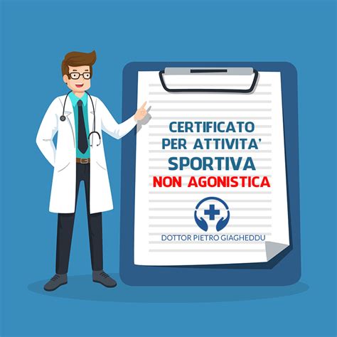 Certificato Medico Sportivo Non Agonistico Olbia Dott Giagheddu