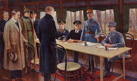 Armistice de 1918 définition et résumé de l événement