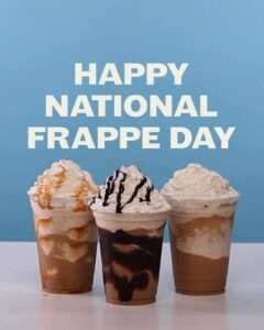 National Frappe Day October 7 2022 History Significance