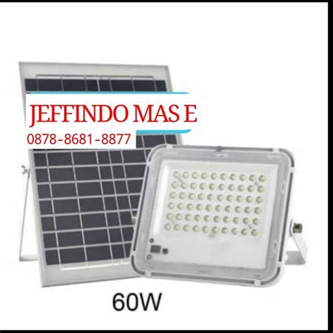 Jual Lampu Sorot Tembak Solarcell W Watt Led Tenaga Surya