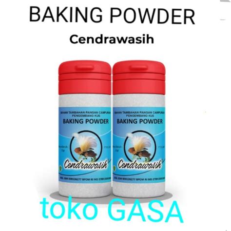 Jual BAKING POWDER CAP CENDRAWASIH 15gr BAHAN TAMBAHAN PANGAN