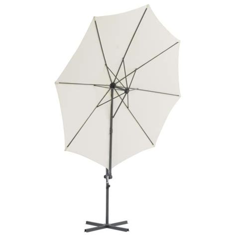 CUQUE Parasol Avec Base Portable Sable AB276339 CU021 Cdiscount Jardin