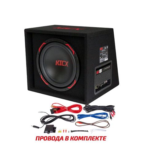 Активный сабвуфер Kicx GT311BPA | Avtobezopasnost.KZ