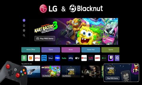 LG To Bring More Cloud Gaming To Smart TVs With Blacknut Partnership