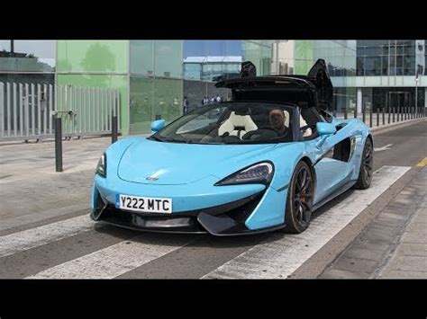 X15 McLaren 570S Spider Start Up Roof Operation Details And More