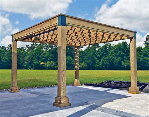 Treated Pine Modern Free Standing Pergolas Pergolas By Style