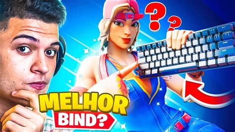 QUAIS AS MELHORES BINDS PARA CONSTRUIR NO FORTNITE COMO ESCOLHER AS