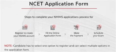 NMIMS CET Application Form 2025 Check Registration Fees Last Date To