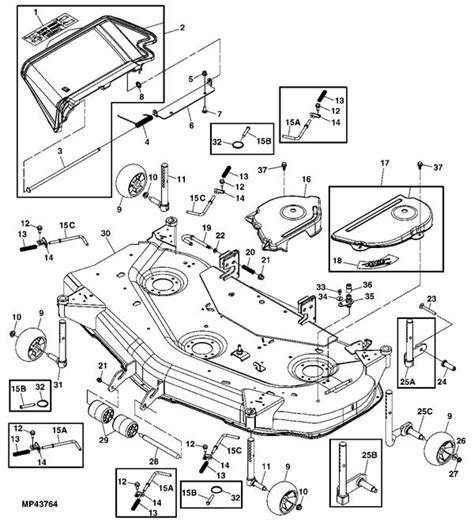 John Deere X350 48 Belt Diagram