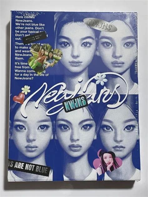 NEWJEANS 1ST EP Album New Jeans BLUE BOOK Ver Korean Limited Edition