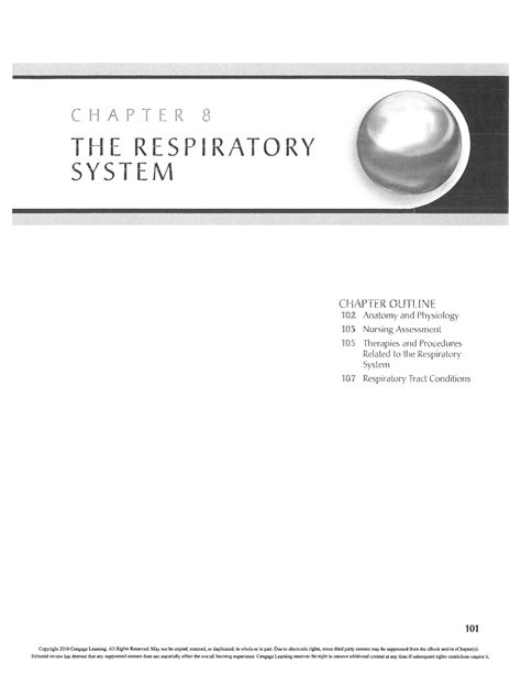 Respiratory Nclex Review Notes Studocu