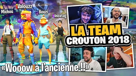 Quand La Team Croûton Est De Retour Sur Fortnite 4vs100 Youtube