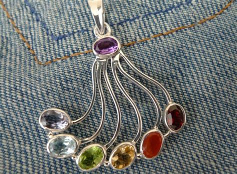 STERLING SILVER CHAKRA PENDANT SILVERANDSOUL JEWELLERY Chakra Jewelry