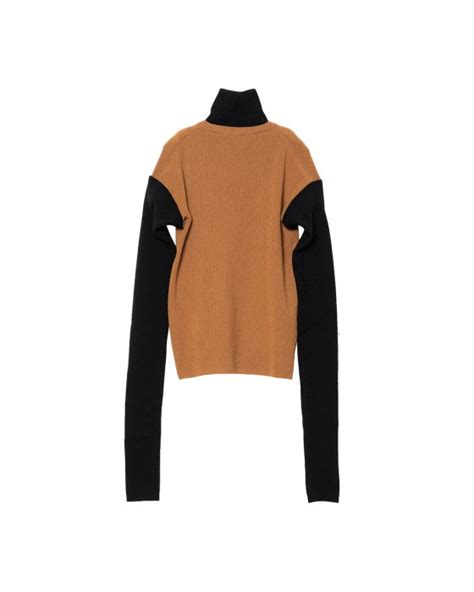 Tan Long Sleeves Sweater Brown The Park Online Shop