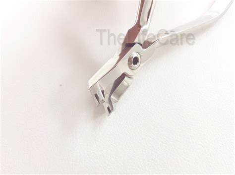 Angled Hook Crimping Pliers Dental Crimpable Ball Hooks Plier Dental