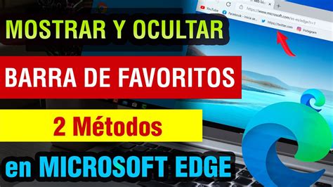 Como Mostrar Y Ocultar Barra De Favoritos En Microsoft Edge Images