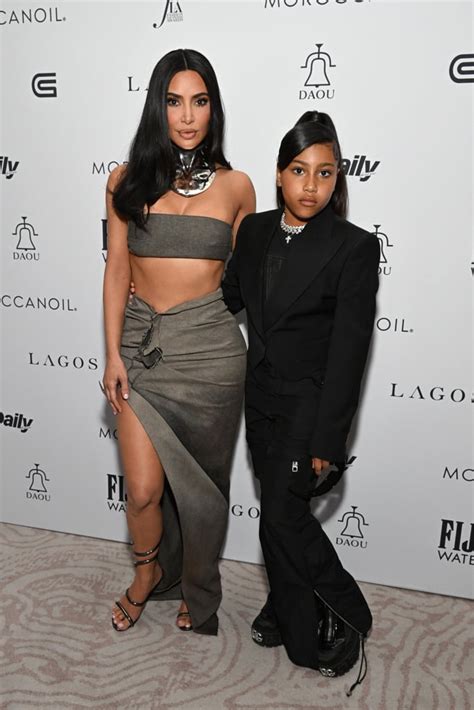 Kim Kardashian North West Attend Fashion Los Angeles Awards POPSUGAR