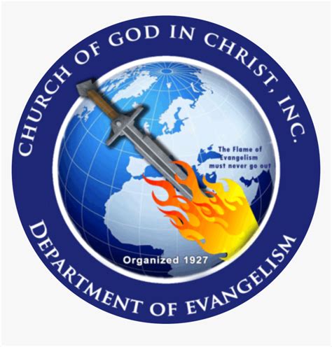 Cogic Seal Png - Church Of God In Christ Department Of Evangelism, Transparent Png , Transparent ...