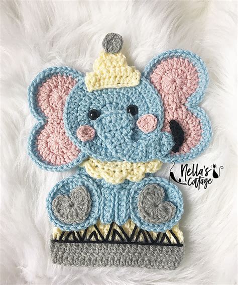 Ravelry VIntage Circus Elephant Pattern By Jen Mitchell Nella S Cottage