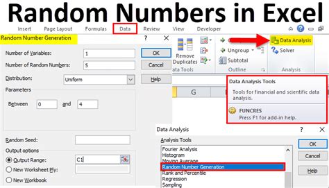 How To Generate Random Numbers In Excel A Step By Step Guide Riset