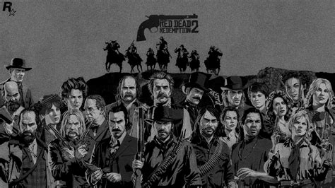 Red Dead Redemption 2 Wallpaper - Van Der Linde Gang (#353407) - HD ...