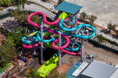 Proslide Proslide And Seaworld Launch The Worlds Tallest Outdoor Dueling Pipeline Racing Ride