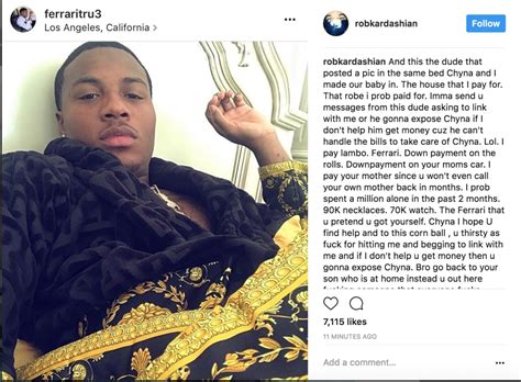 Rob Kardashian Posts Revenge Porn To Slut Shame His Ex Blac Chyna