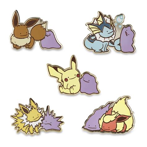 Image For Ditto As Eevee Vaporeon Pikachu Jolteon Flareon Pok Mon