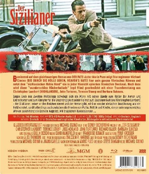 Der Sizilianer Blu Ray Jpc