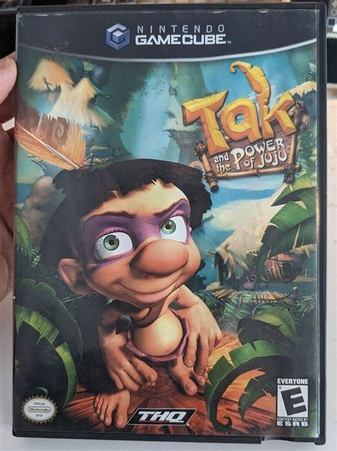 Tak And The Power Of Juju Nintendo GameCube 2003 Game Box TESTED