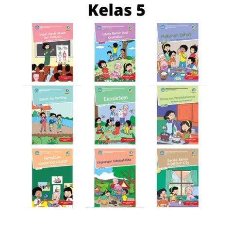 Buku Tematik Siswa SD Kelas 5 Paket 1 Tahun Lazada Indonesia