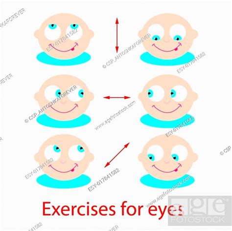 exercises-for-eyes, Stock Photo, Picture And Low Budget Royalty Free ...