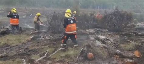 Estancia La Fueguina Está Controlado El Gran Incendio Forestal