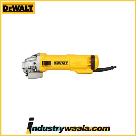 Dewalt Dwe S In W Mm Heavy Duty Small Angle Grinder Black