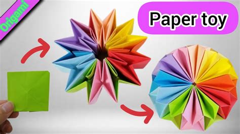 Origami Training Anti Stress Toy No Glue No Scissors Origami