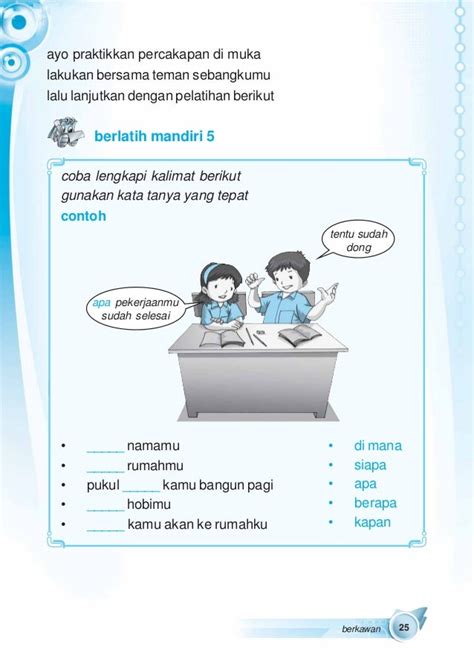 Materi Bahasa Indonesia Kelas 3 Semester 2 Homecare24