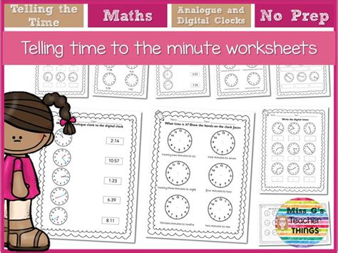 Lks Maths Year Year Telling The Time Worksheets To The Exact