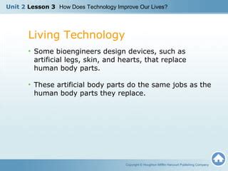 Unit The Engineering Process Lesson How Does Technology Improve