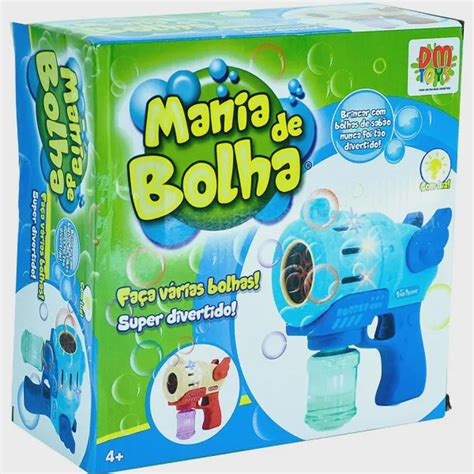 Lan Ador Mania De Bolha Angel Azul Dm Toys Dmt Submarino