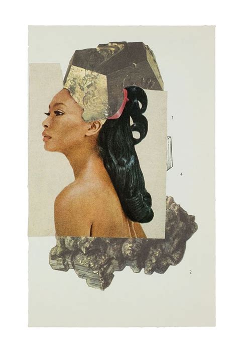 Galaxies Unto Themselves Lorna Simpsons Collages Of Black Womens