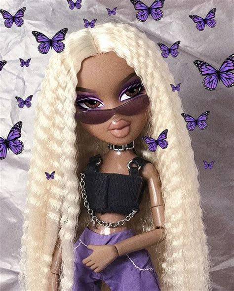 Baddie Aesthetic Wallpaper Blue Bratz Doll Aesthetic Black Bratz