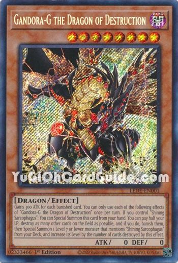 Yu Gi Oh Gandora G The Dragon Of Destruction