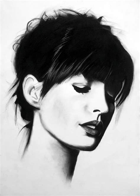 Anne Charcoal Drawing By Denny Stoekenbroek Artfinder